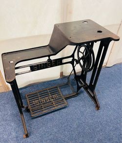 Singer sew machine treadle base 29k - cobbler