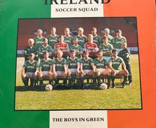 Republic of Ireland Soccer Squad The Boys In Green Original 1988 7 inch Vinyl