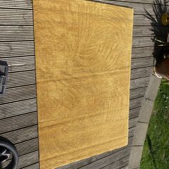 Yellow Langsted Ikea rug