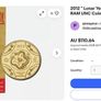Australia Rare Year of The Dragon Dollar Image 8