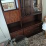 Vintage Mahogany Wall Unit Image 2