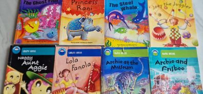 8 story books