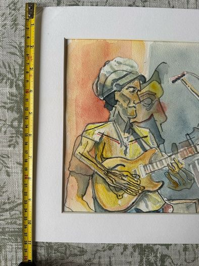 Painting - Watercolour - Dead & Company