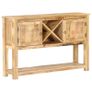 Sideboard 120x30x76 cm Rough Mango Wood Image 2