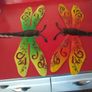 Metal Dragonfly Wall Art Decor Image 6