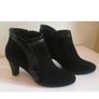 GAJA Soffice Sogno Black Suede Leather Lined Ankle Boots EU41 UK8 Italy BNIB  CAN POST Image 5