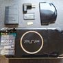 Modded Black PSP Slim 3000 128GB with games Image 3