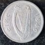 Ireland 1946 Six pence coin #2 Image 2