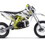 Junior/Adult BRZ Racing Pro 125cc Manual Dirt Bike 17/14 inch Big Wheel Image 2