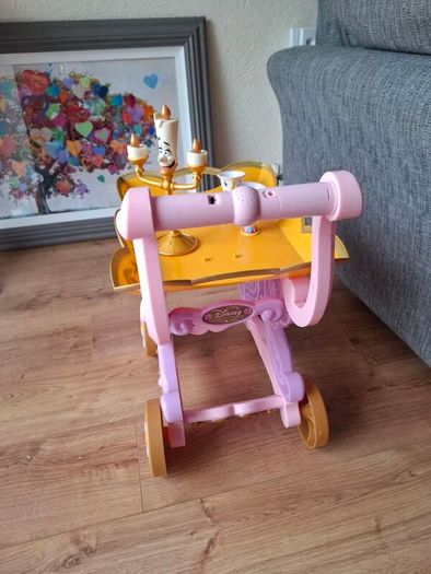 Disney Beauty & the Beast serving trolley