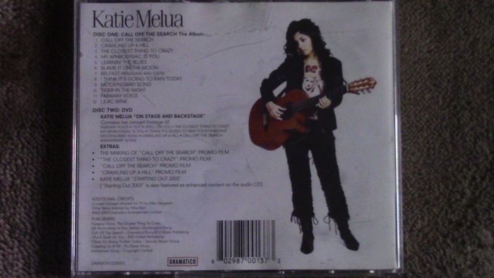 Katie Melua - Call Off The Search CD & DVD