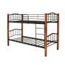 Metal & Wood Bunk Bed convertible 2 single beds Image 3