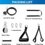 _DIY Pulley Cable Machine Attachment System, Fitness Cable Pulley System Home Gym Equipment Workout Accessories for Lat Pull Downs, Tricep Extensions, Tricep Pull Downs Image 7