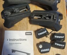 Thule 710400 Evo Raised Rail Foot Pack Set for Roof Bars