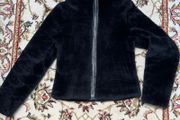 Ladies coat fur jacket with studs Italian designer Roberto Rossini uk8