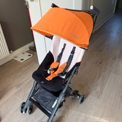 GB 3H Sunrise Orange Ultra-Light Travel Stroller
