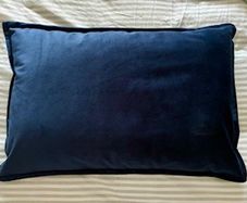 Cushion - navy velvet