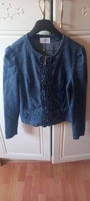 ladies denim look top savida