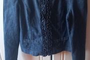 ladies denim look top savida