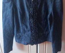 ladies denim look top savida
