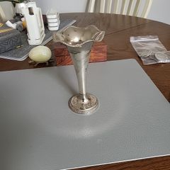 Small metal vase