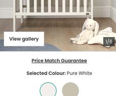 Mamas and Papas petite cot