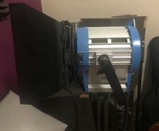 Arri 650 Plus fresnel light.