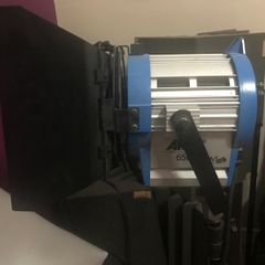 Arri 650 Plus fresnel light.