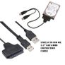 USB 2.0 to SATA Converter Adapter Cable For 2.5" SATA HDD/SSD drives with Flash LED Indicators (Brand New/Warranty) Image 3