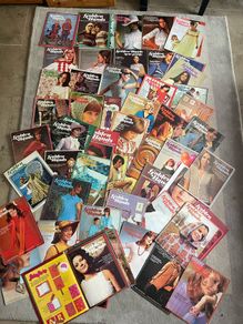 60s/70s Vintage Golden Hands magazines sewing/knitting 72 issues