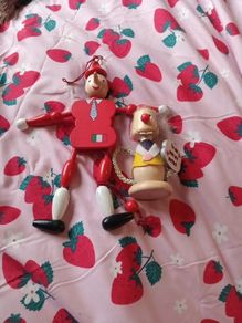vintage wooden figures