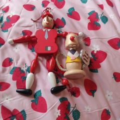 vintage wooden figures