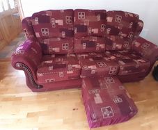 Sofa and foot Rest