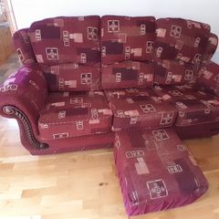 Sofa and foot Rest