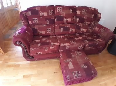 Sofa and foot Rest