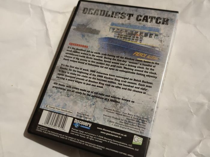 Deadliest Catch Greenhorns Dvd
