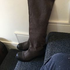 Andrea Sabattini over knee leather boots, UK6