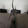 Art deco Bronze swallows , 1930s signed Image 4