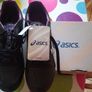 New Asics Ladies Leather Runners Image 2