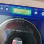 Vintage Sharper Image CD Player AM/FM Radio Shower Buddy! Clear Blue Image 9