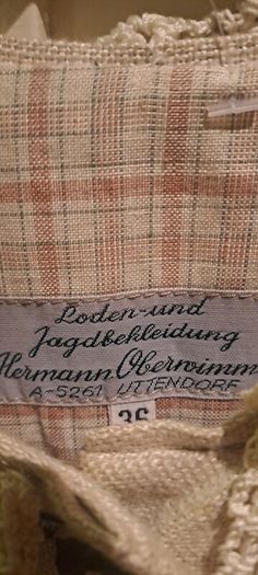 Vintage Austrian Linen Dress