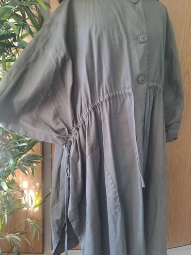 Designer Luukaa kaki parka jacket