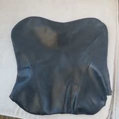 Genuine leather seat cover for gsxr