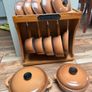 Le Creuset new vintage Cast Iron Saucepan set Image 6