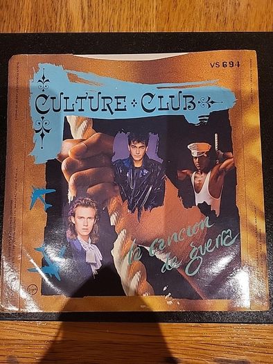 Culture Club The War Song 7 Inch Vinyl Single 1984