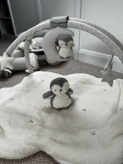 Wish Upon a Cloud Playmat Bundle with Tummy Time Roll, Sit & Play