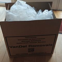 80 Boxes + Bubble Wrap