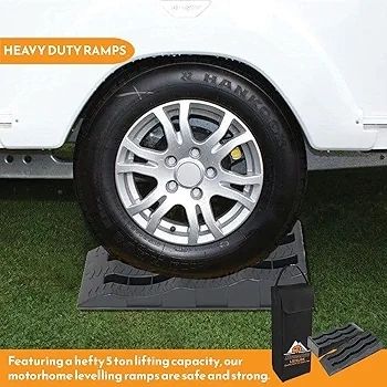 Motorhome Levelling Ramps With Carry Bag 5 Ton Heavy Duty Caravan ...