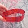 Red Flexible see thru ruler Image 3