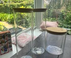 storage glass jars